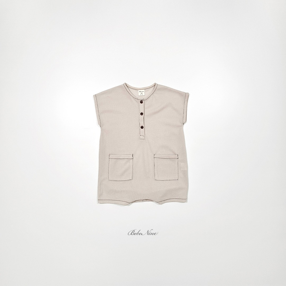 Bebenine 包屁衣 베베나인 라인포켓슈트-細節圖8