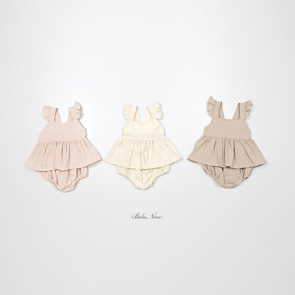 Bebenine 套裝 上下 베베나인 라엘프릴세트-細節圖8