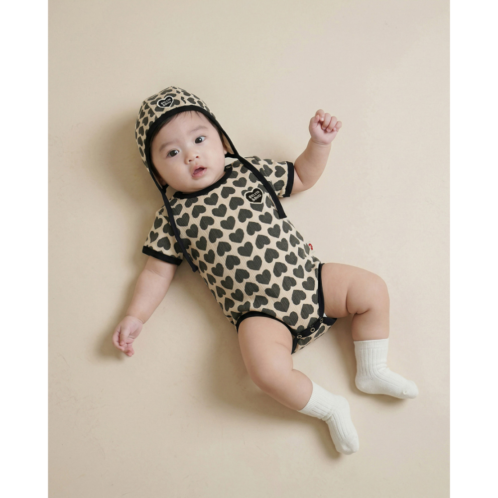 韓國百貨品牌 Belita&Boys 愛心帽子 벨리타앤보이즈 Heart Pattern Bonnet-細節圖4