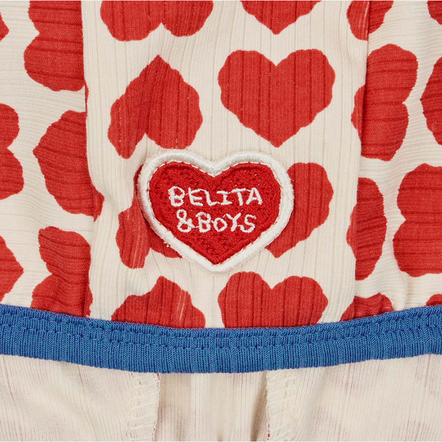 韓國百貨品牌 Belita&Boys 愛心帽子 벨리타앤보이즈 Heart Pattern Bonnet-細節圖10