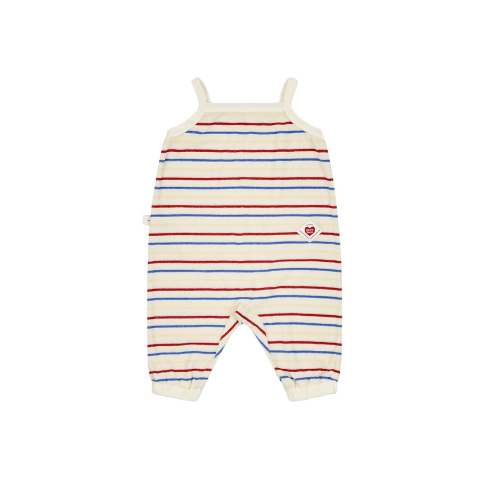 韓國百貨品牌 Belita&Boys 吊帶褲 벨리타앤보이즈 Rainbow Stripe Overall-細節圖6