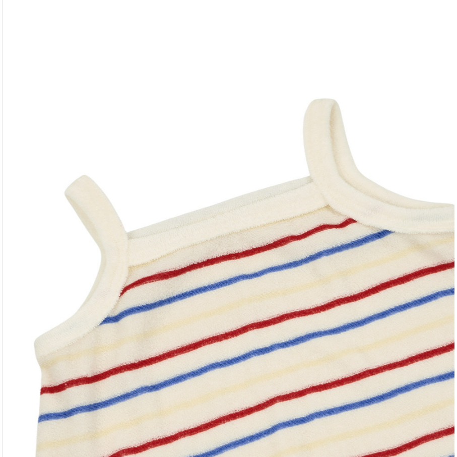 韓國百貨品牌 Belita&Boys 吊帶褲 벨리타앤보이즈 Rainbow Stripe Overall-細節圖8