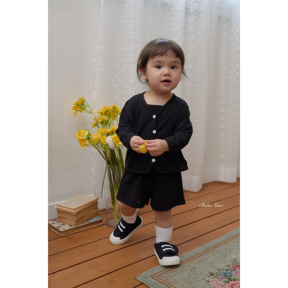 Bebenine 套裝 開襟衫+上下 베베나인 데일리3P세트-細節圖7