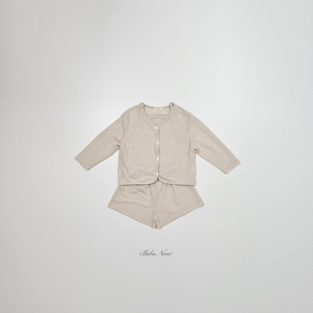 Bebenine 套裝 開襟衫+上下 베베나인 데일리3P세트-細節圖11