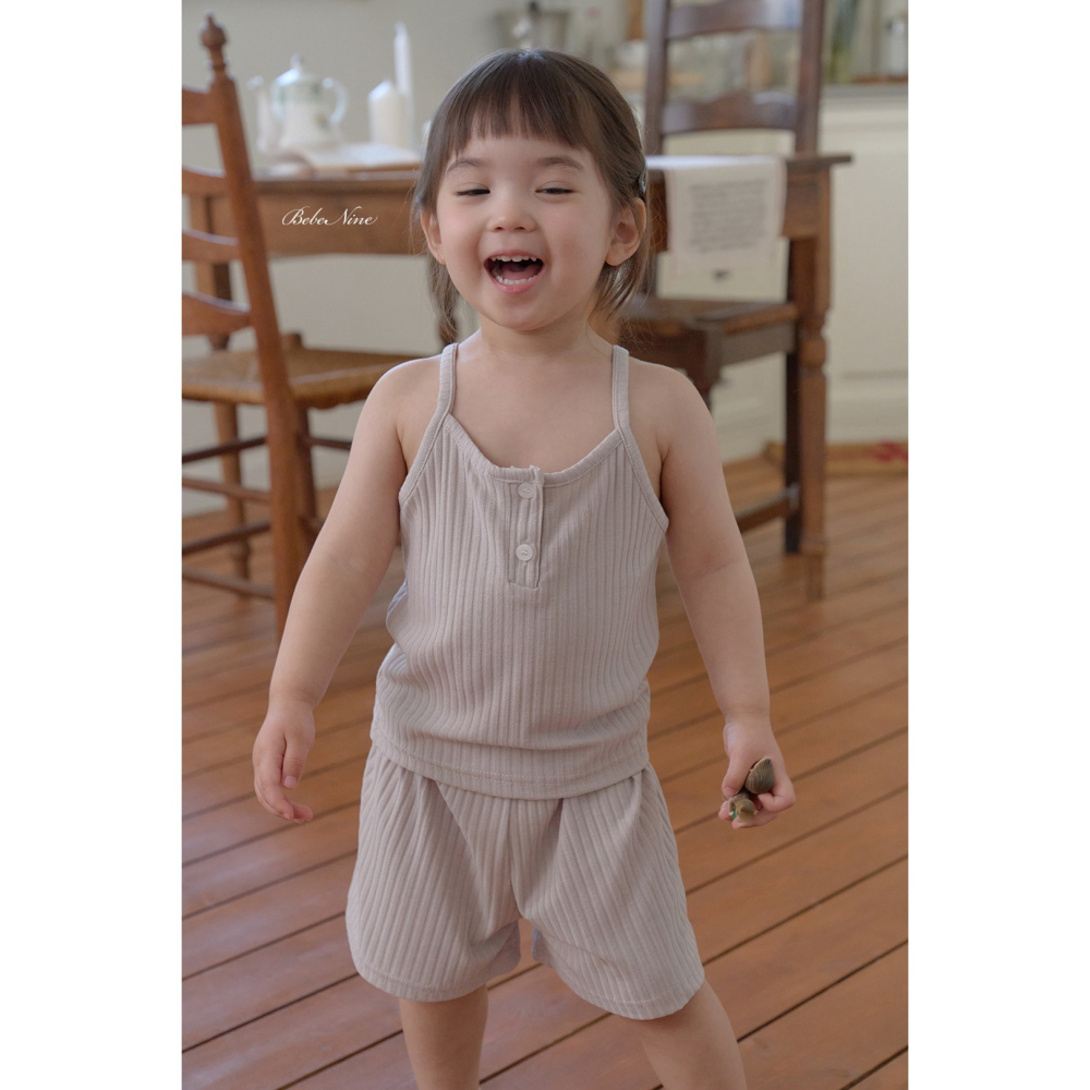 Bebenine 套裝 上下 베베나인 나시골지세트-細節圖2