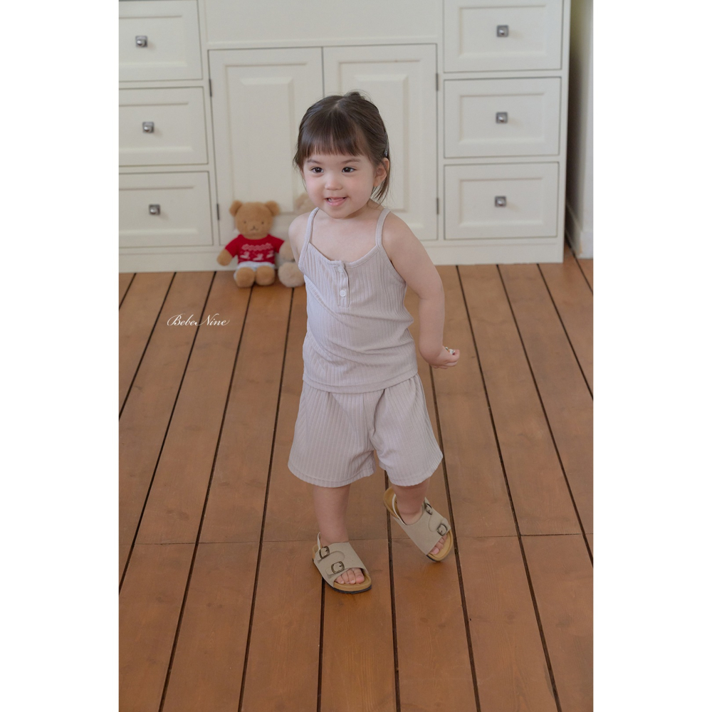 Bebenine 套裝 上下 베베나인 나시골지세트-細節圖3