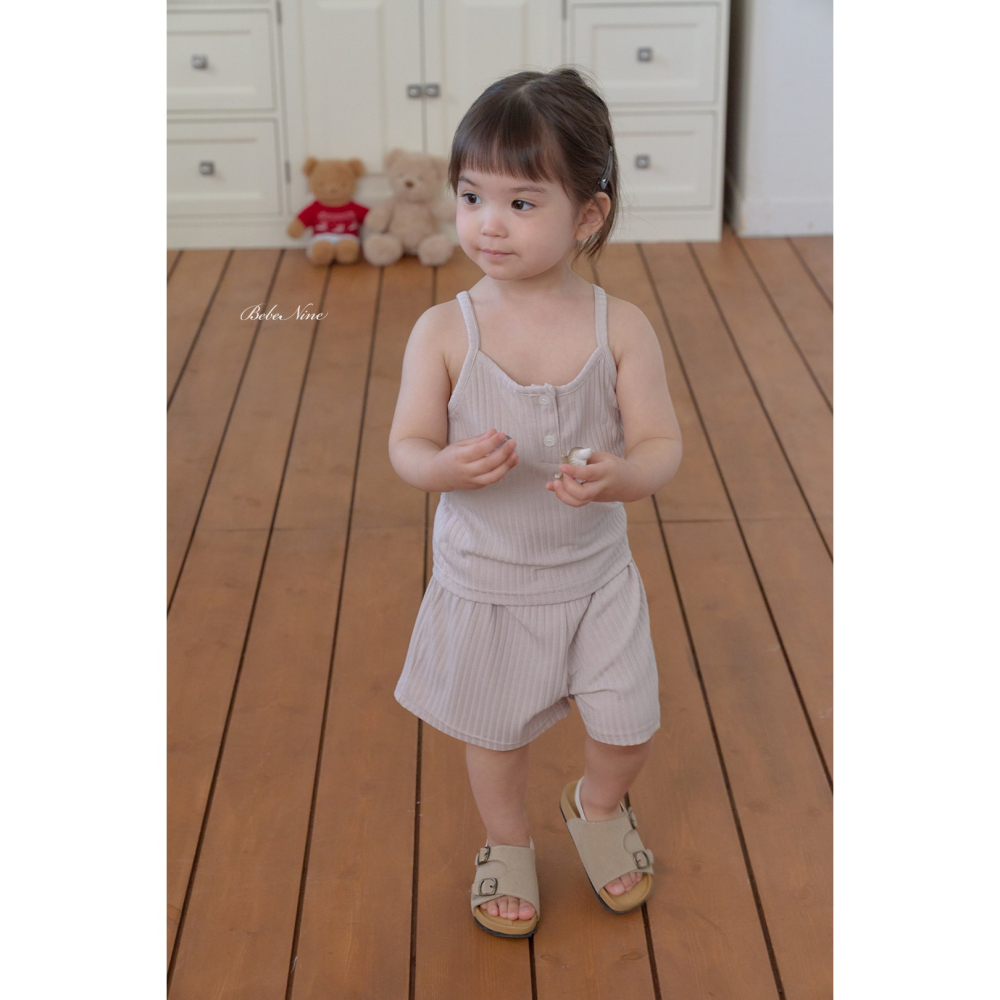 Bebenine 套裝 上下 베베나인 나시골지세트-細節圖5