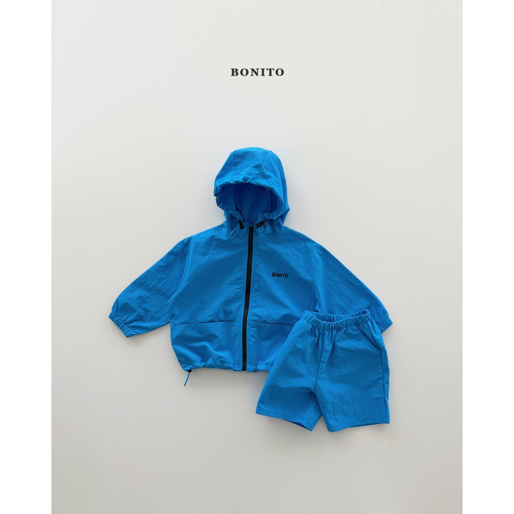 Bonito 套裝 外套+褲子 보니토 바람막이후드세트-細節圖3