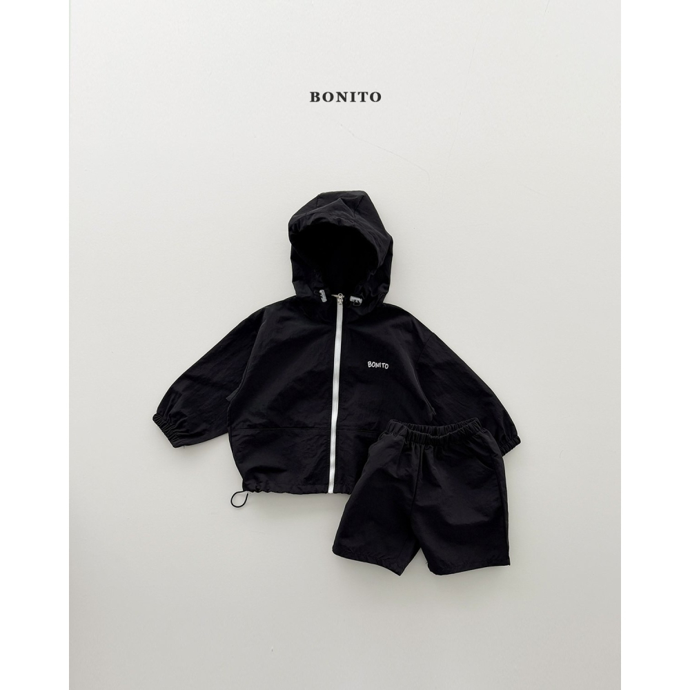 Bonito 套裝 外套+褲子 보니토 바람막이후드세트-細節圖4