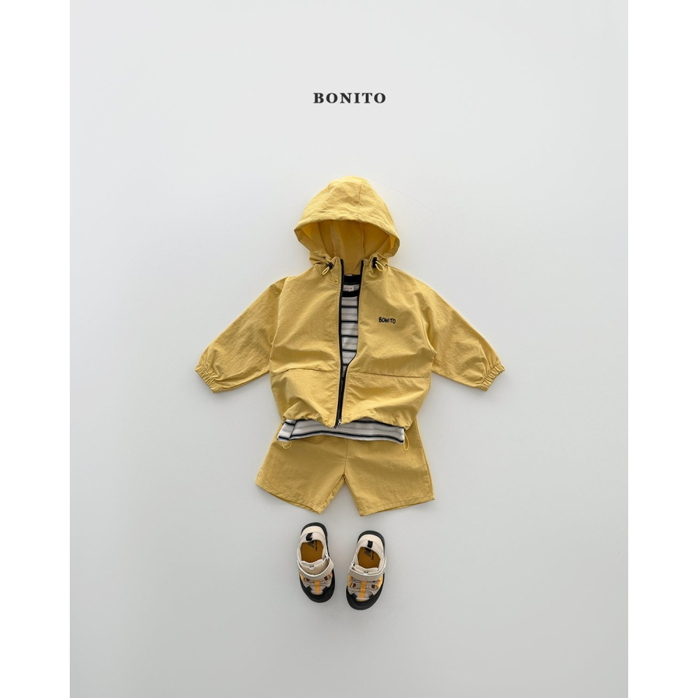Bonito 套裝 外套+褲子 보니토 바람막이후드세트-細節圖6