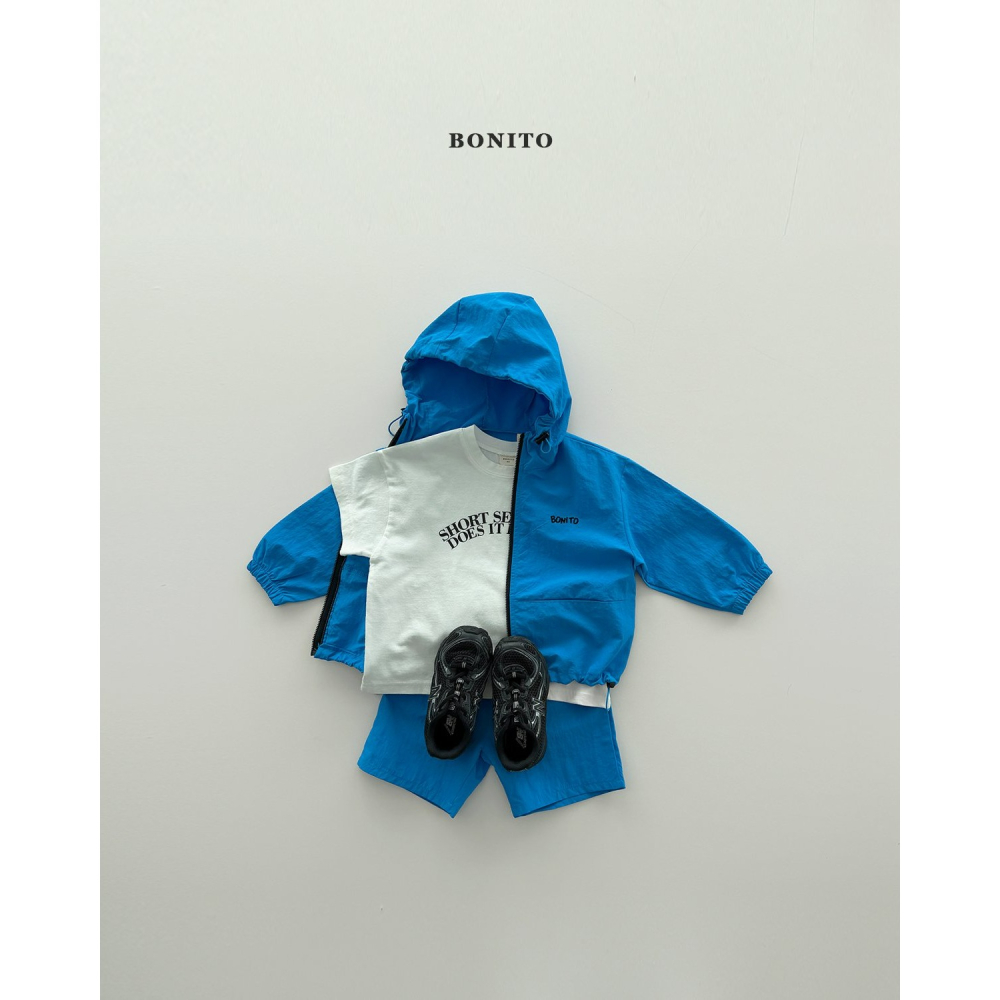 Bonito 套裝 外套+褲子 보니토 바람막이후드세트-細節圖8