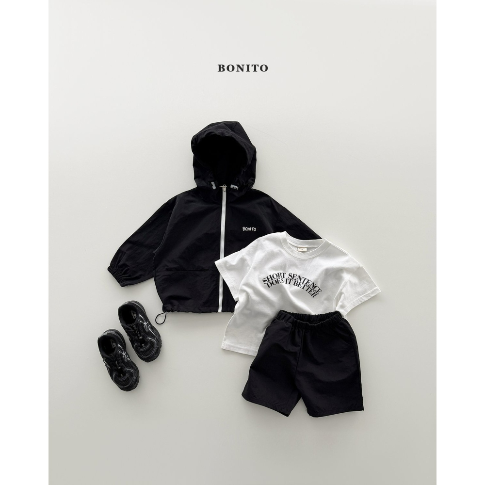 Bonito 套裝 外套+褲子 보니토 바람막이후드세트-細節圖9