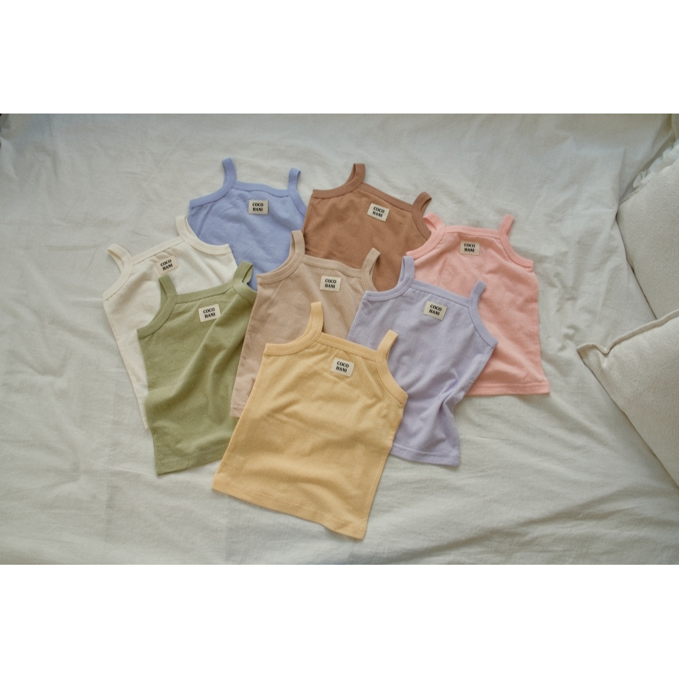 韓國製 馬卡龍夏季室內服套裝 (網眼) 背心+短褲-細節圖9