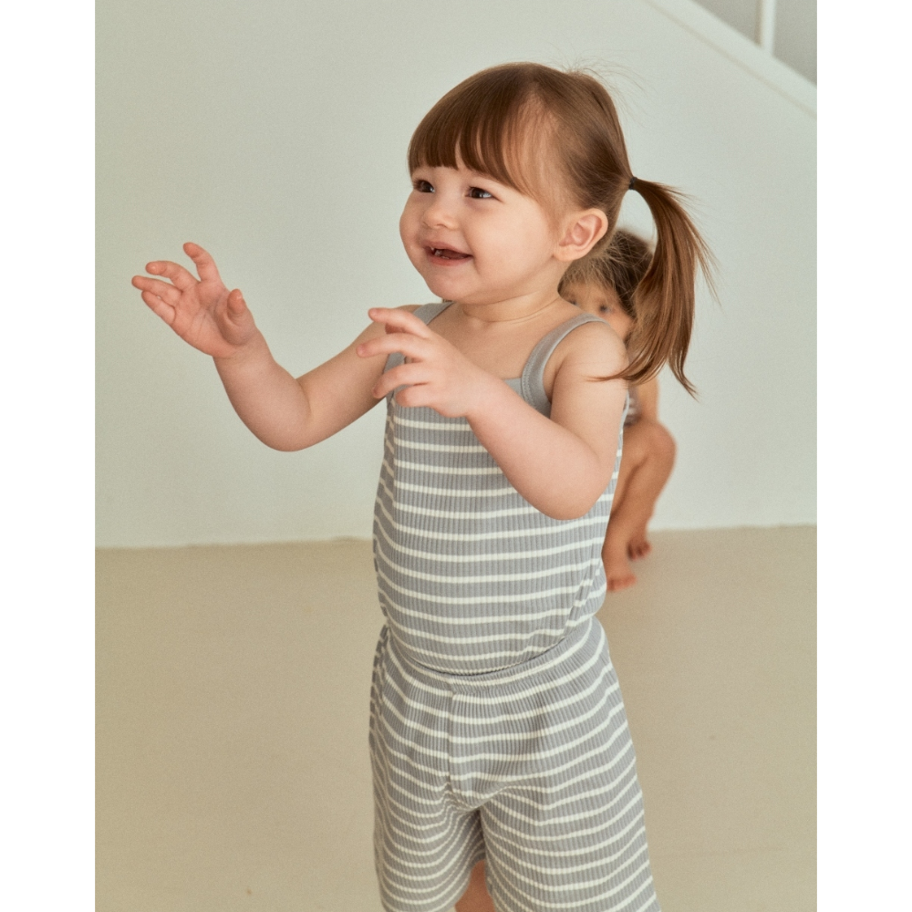 韓國製 撞色夏季室內服套裝 (背心+短褲)-規格圖9