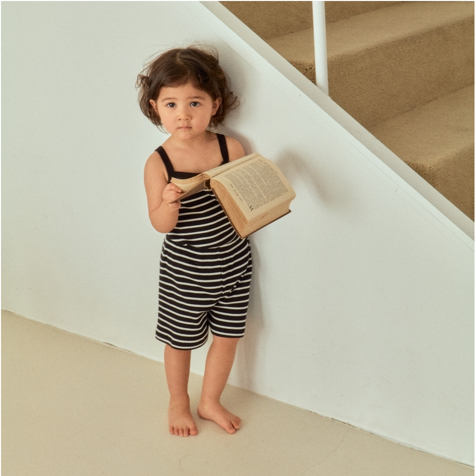 韓國製 撞色夏季室內服套裝 (背心+短褲)-規格圖9