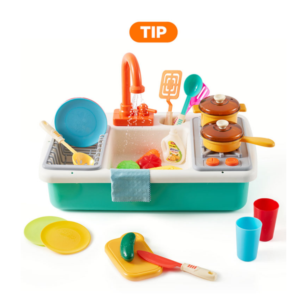 兒童玩具 Water Sink 廚房水槽-細節圖2