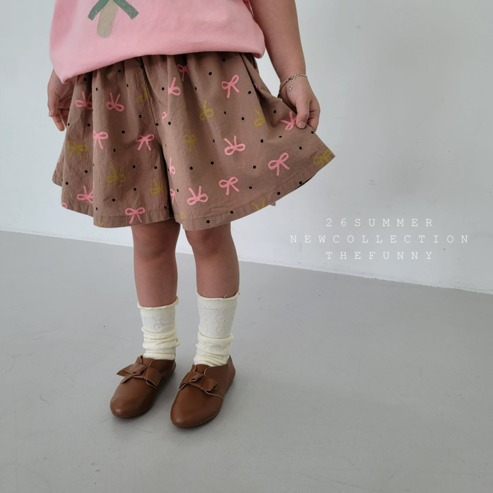 TheFunny 褲子 더퍼니 리본치마팬츠-細節圖7
