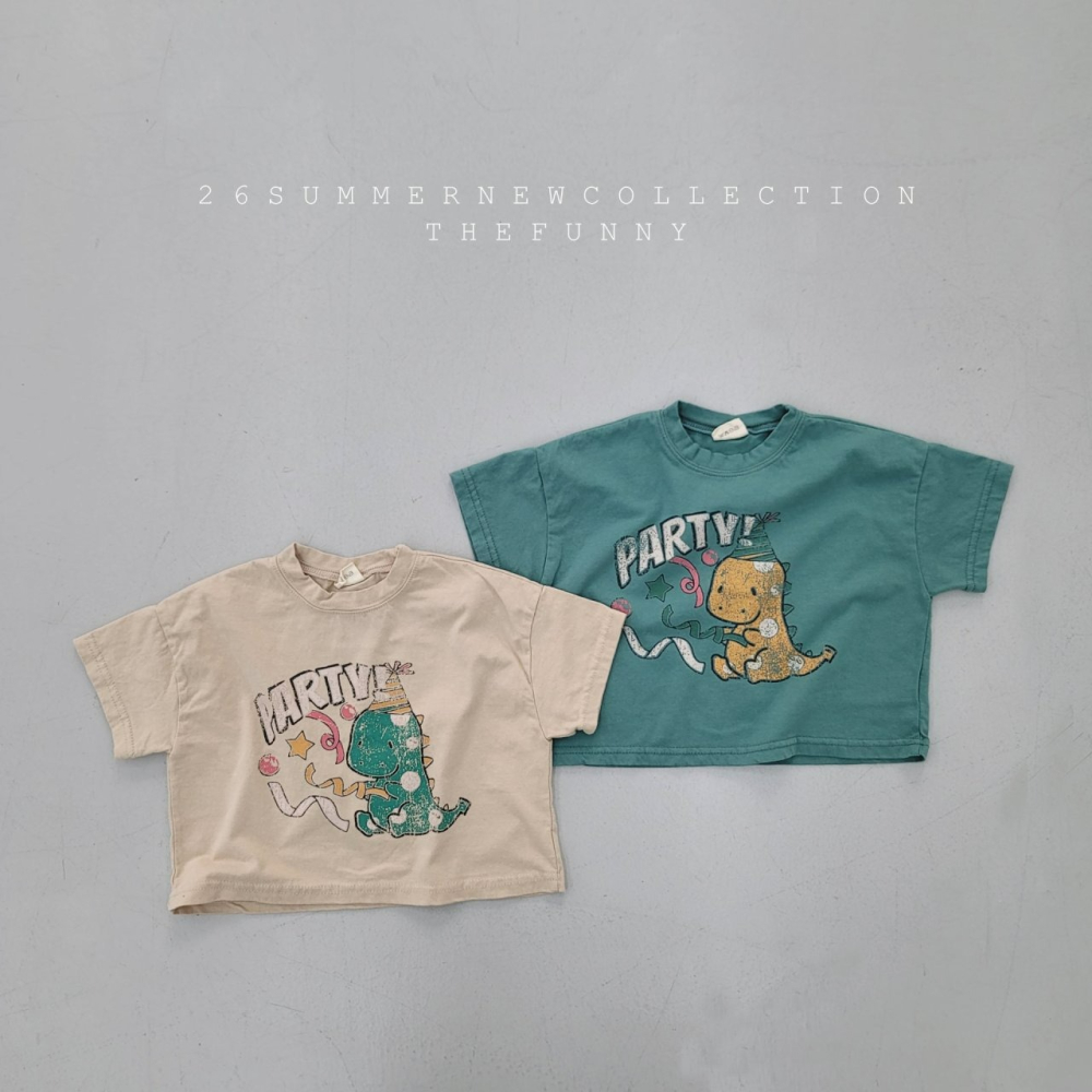 TheFunny 上衣 더퍼니 공룡티-細節圖10