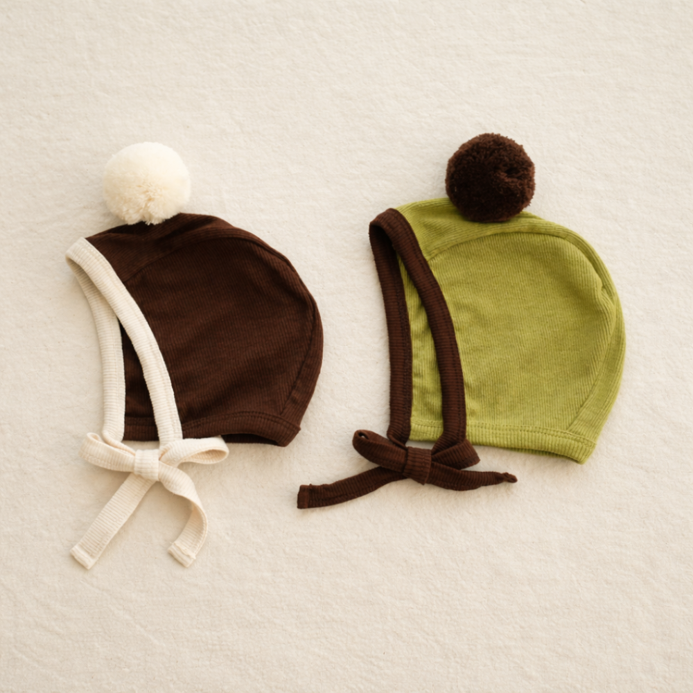 Peekaboo 杜拜巧克力 包屁套裝(帽子加購) 韓國製-細節圖2