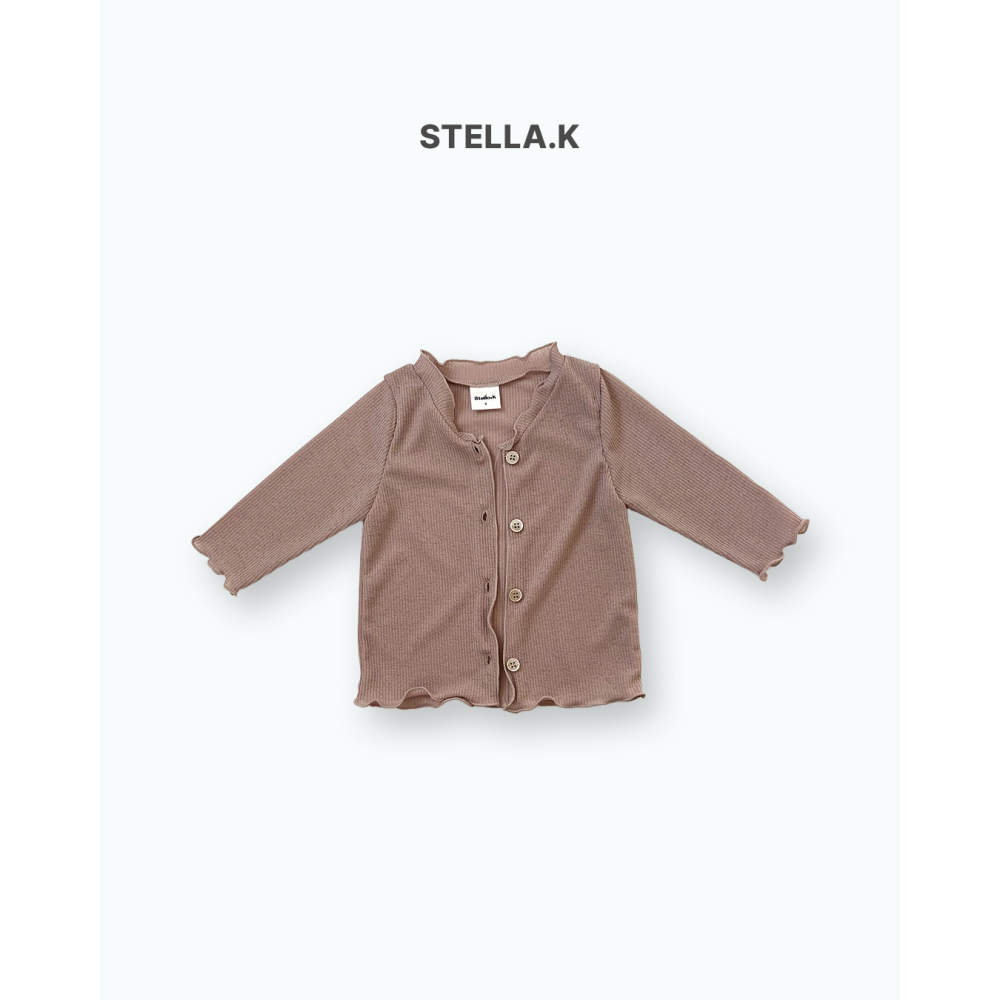 Stellak 開襟衫 스텔라앤케이 프릴가디건-細節圖4