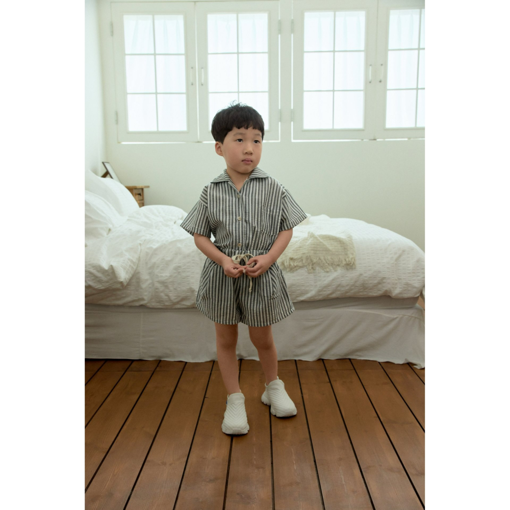 Stellak 上衣 스텔라앤케이 직기단가라셔츠-細節圖4