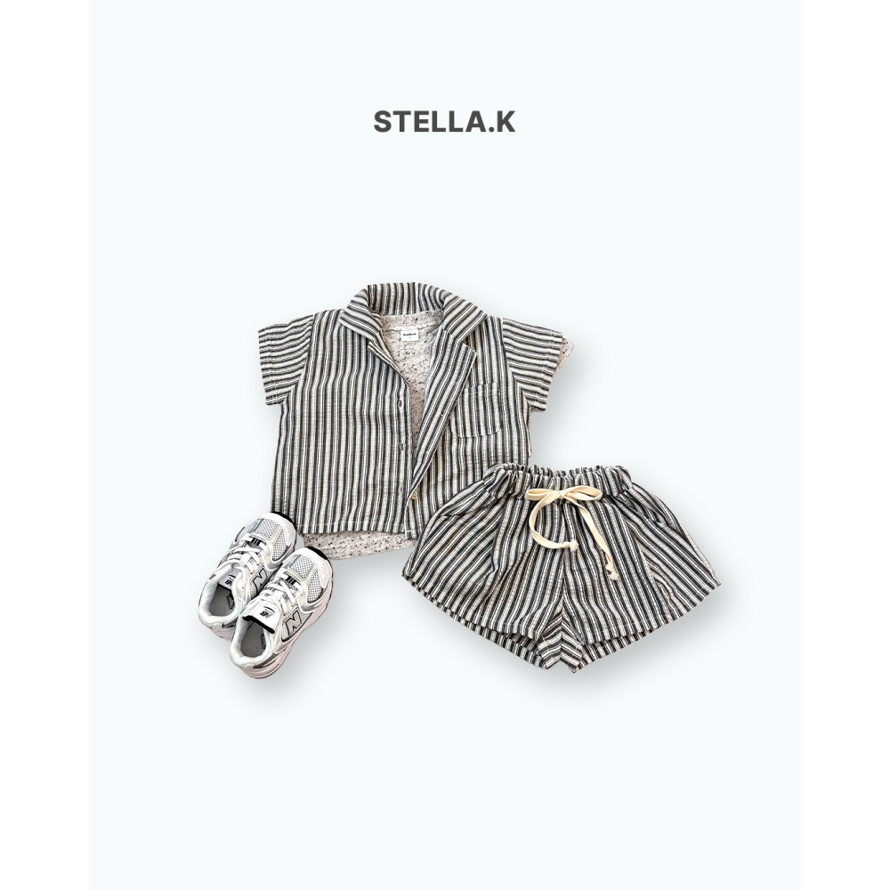 Stellak 上衣 스텔라앤케이 직기단가라셔츠-細節圖8