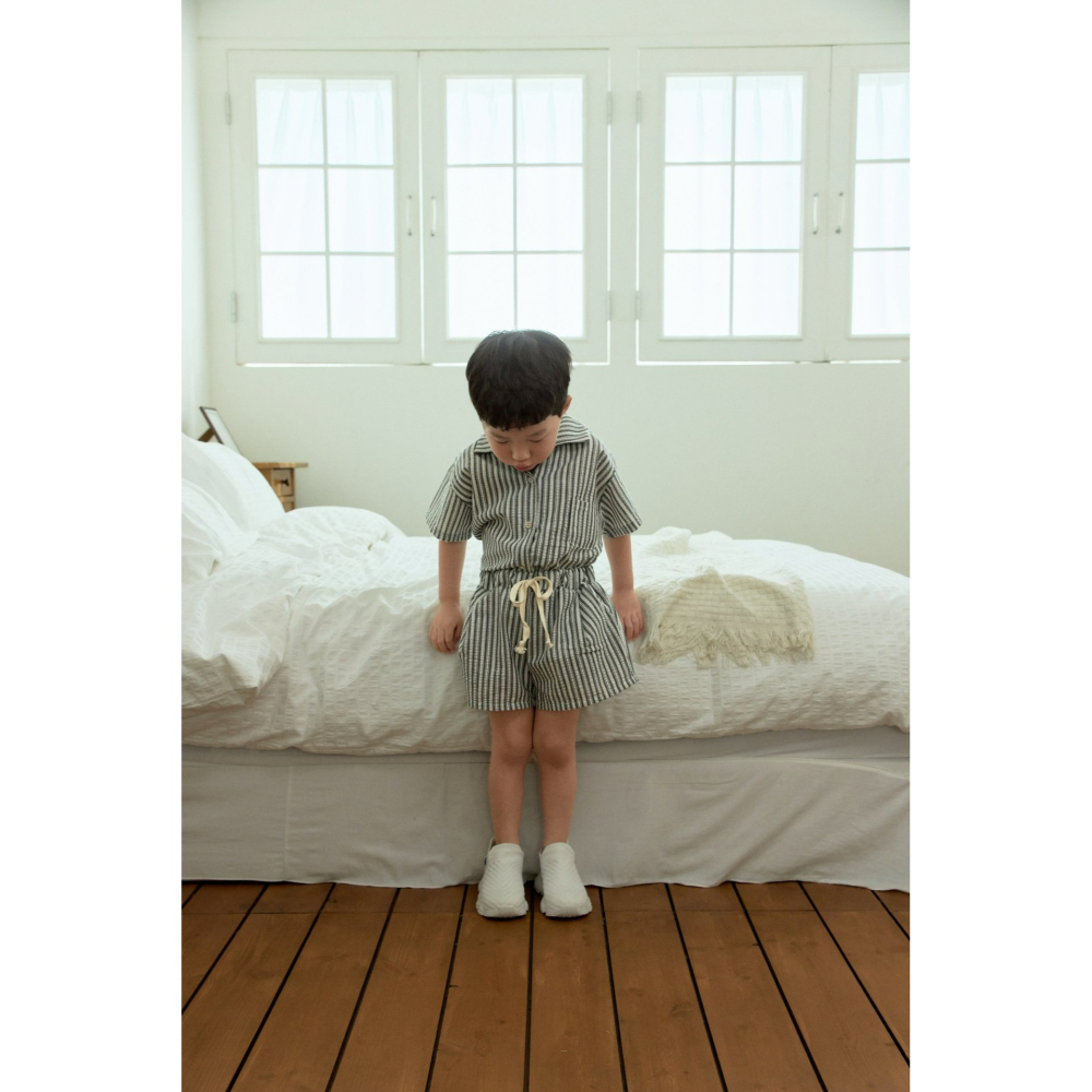 Stellak 褲子 스텔라앤케이 직기단가라숏팬츠-細節圖4