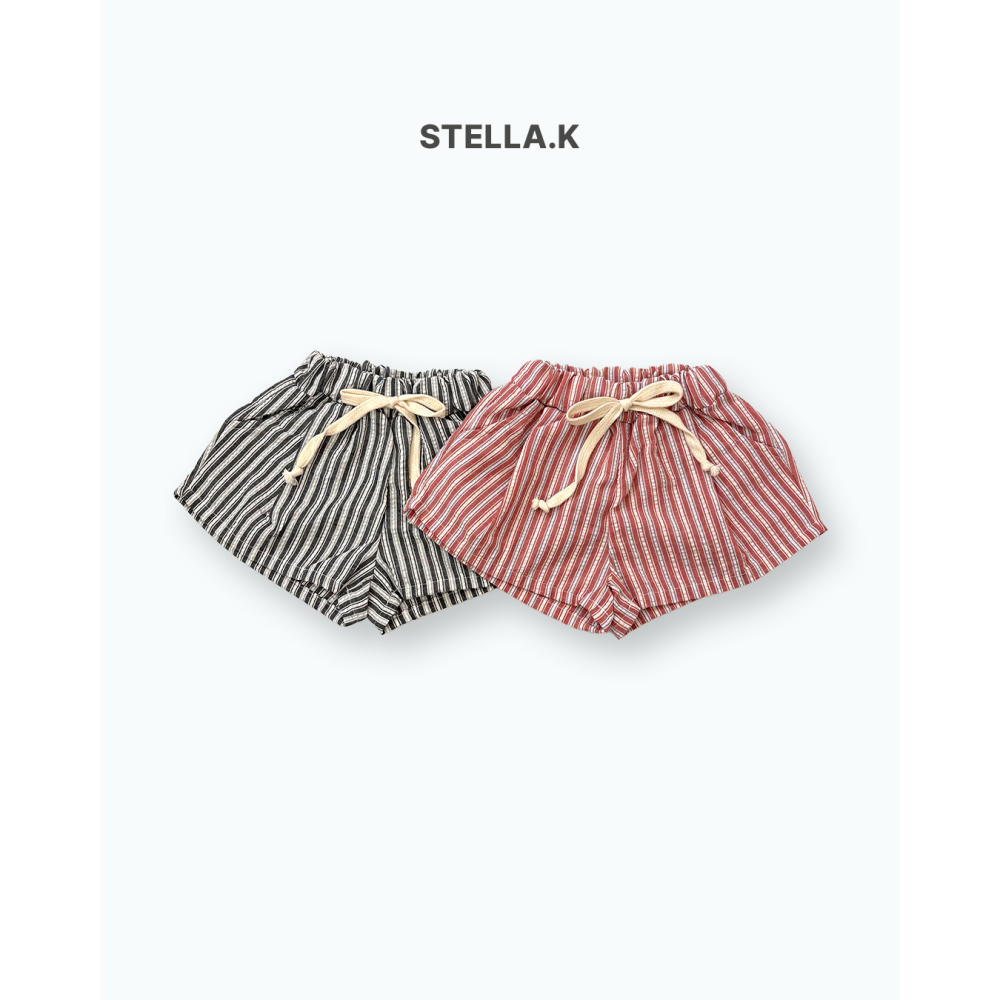 Stellak 褲子 스텔라앤케이 직기단가라숏팬츠-細節圖5