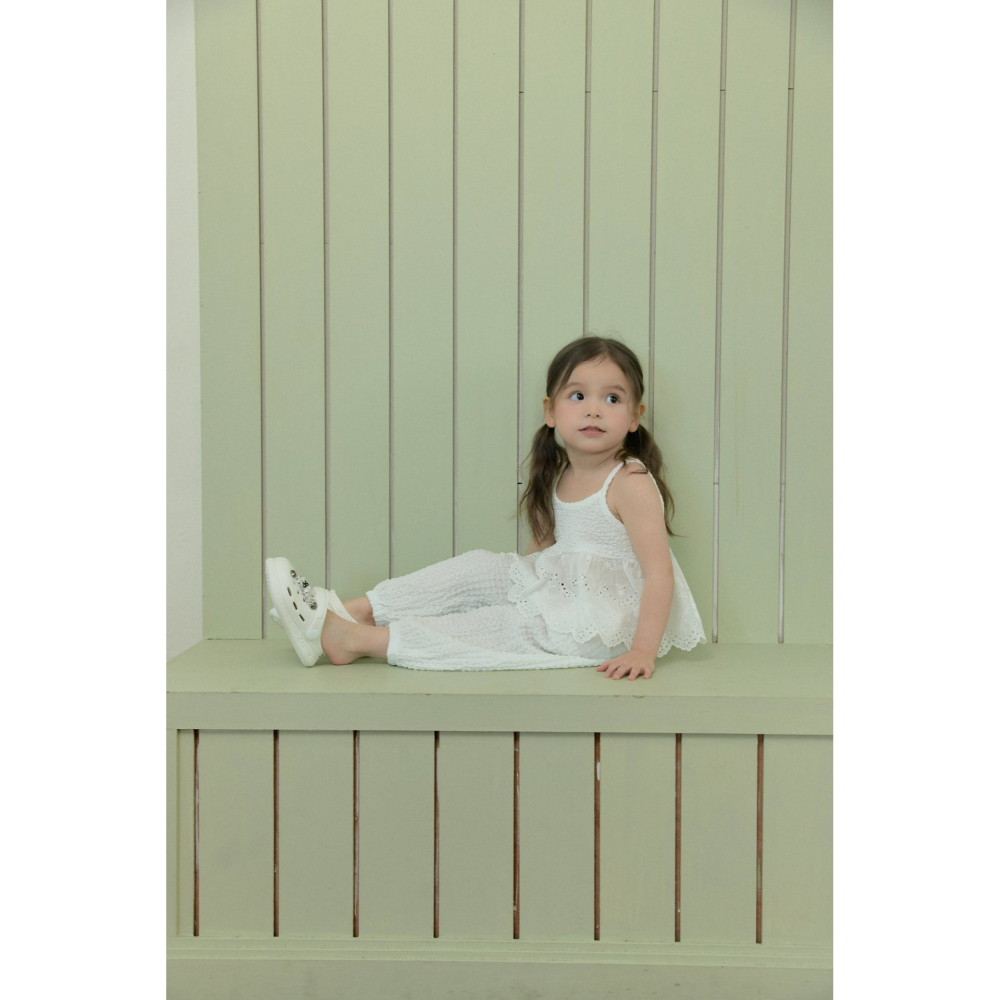 Stellak 褲子 스텔라앤케이 엠보팬츠-細節圖2