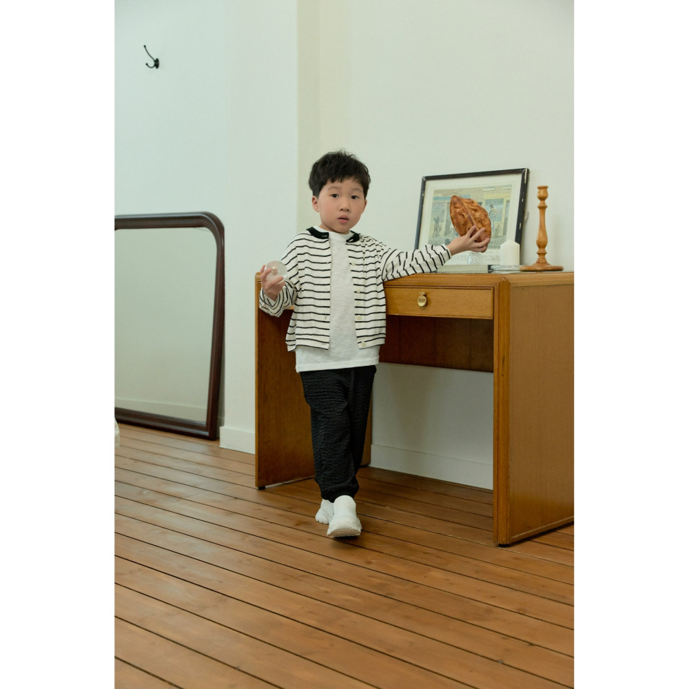 Stellak 褲子 스텔라앤케이 엠보팬츠-細節圖4