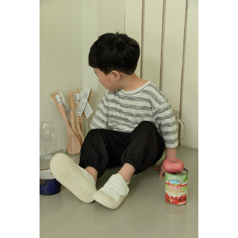 Stellak 褲子 스텔라앤케이 엠보팬츠-細節圖5