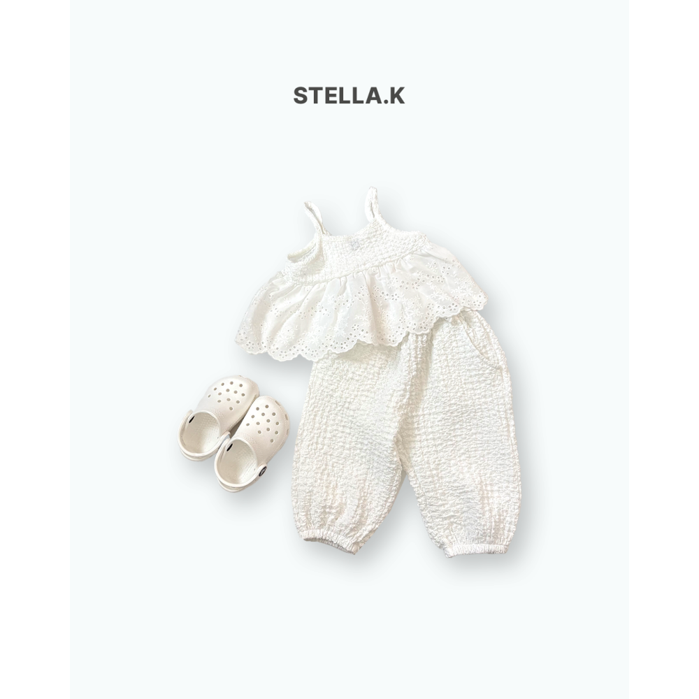 Stellak 褲子 스텔라앤케이 엠보팬츠-細節圖10