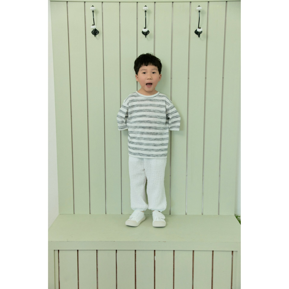 Stellak 上衣 스텔라앤케이 스트라이프티-細節圖3