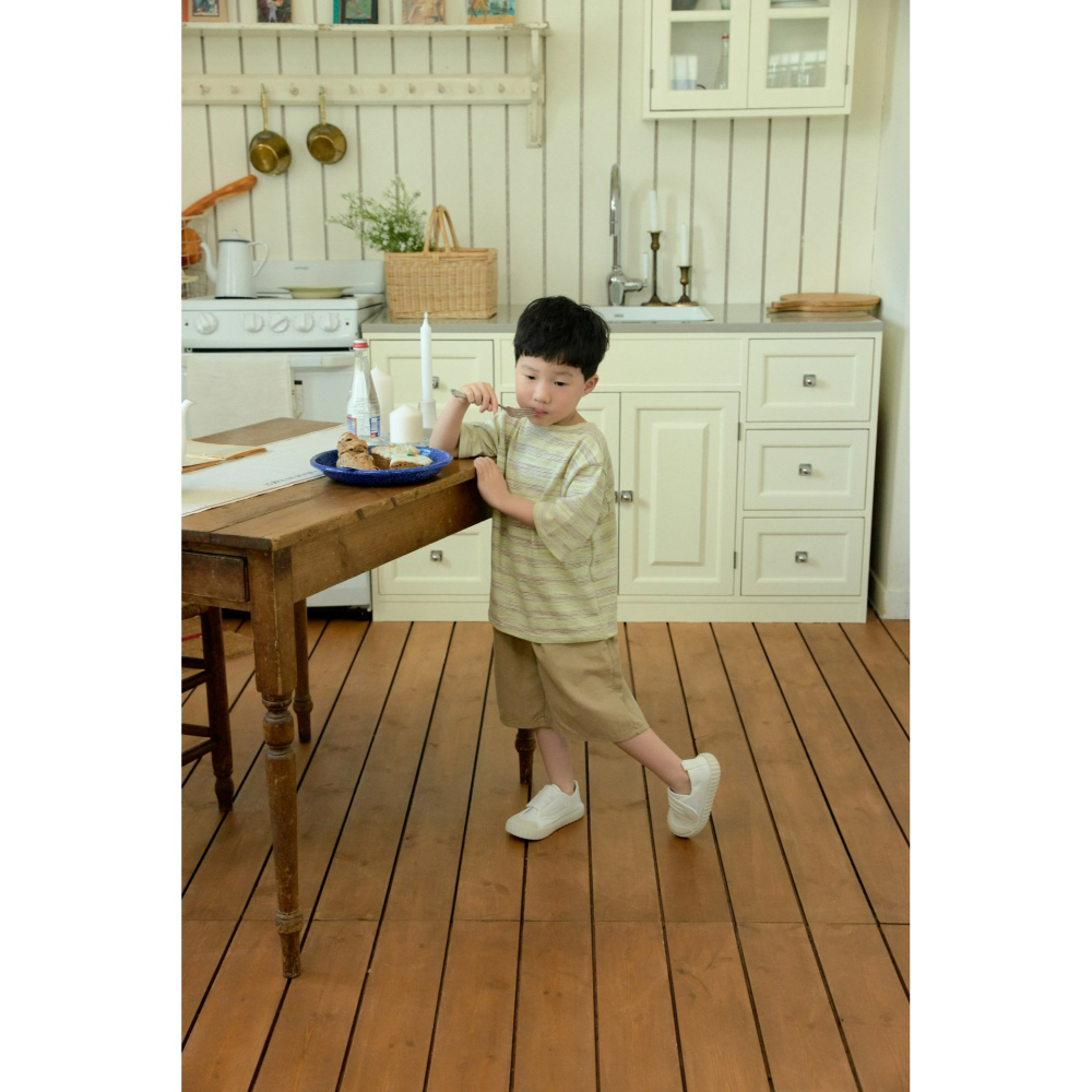 Stellak 上衣 스텔라앤케이 스트라이프티-細節圖5