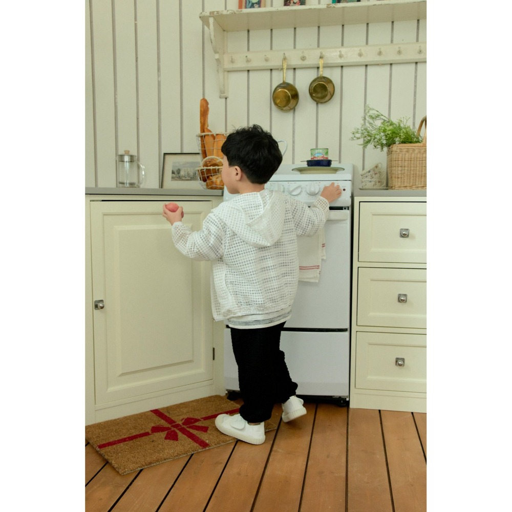 Stellak 外套 스텔라앤케이 매쉬후드점퍼-細節圖4