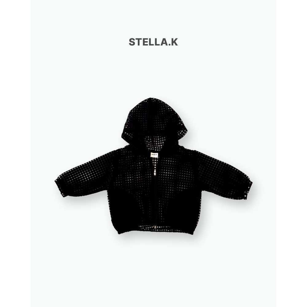 Stellak 外套 스텔라앤케이 매쉬후드점퍼-細節圖5