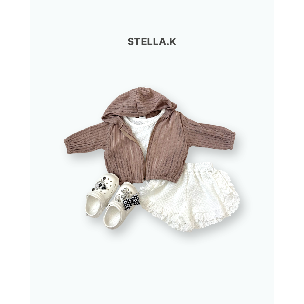 Stellak 套裝 背心+褲子 스텔라앤케이 레이스조끼세트-細節圖10