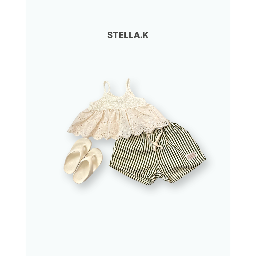 Stellak 背心 스텔라앤케이 레이스뷔스티에-細節圖10