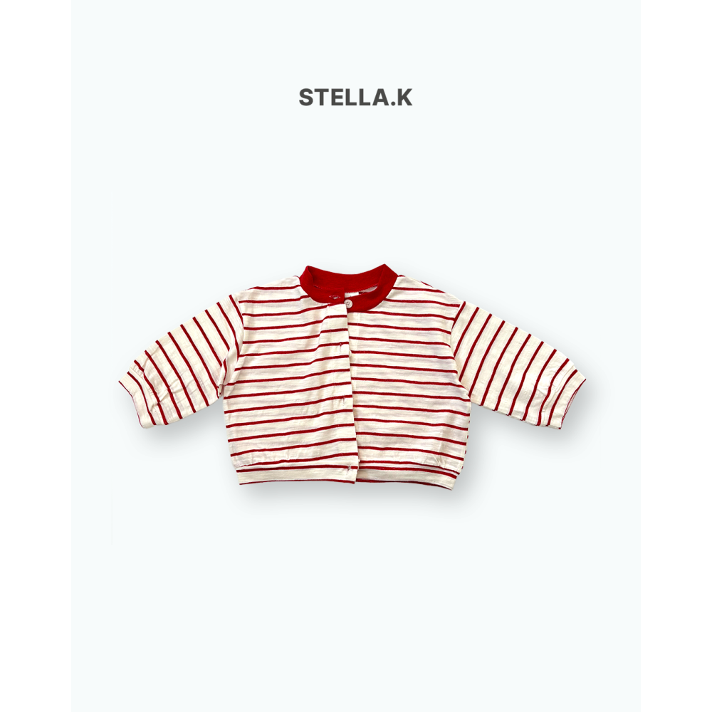 Stellak 開襟衫 스텔라앤케이 단가라숏가디건-細節圖5