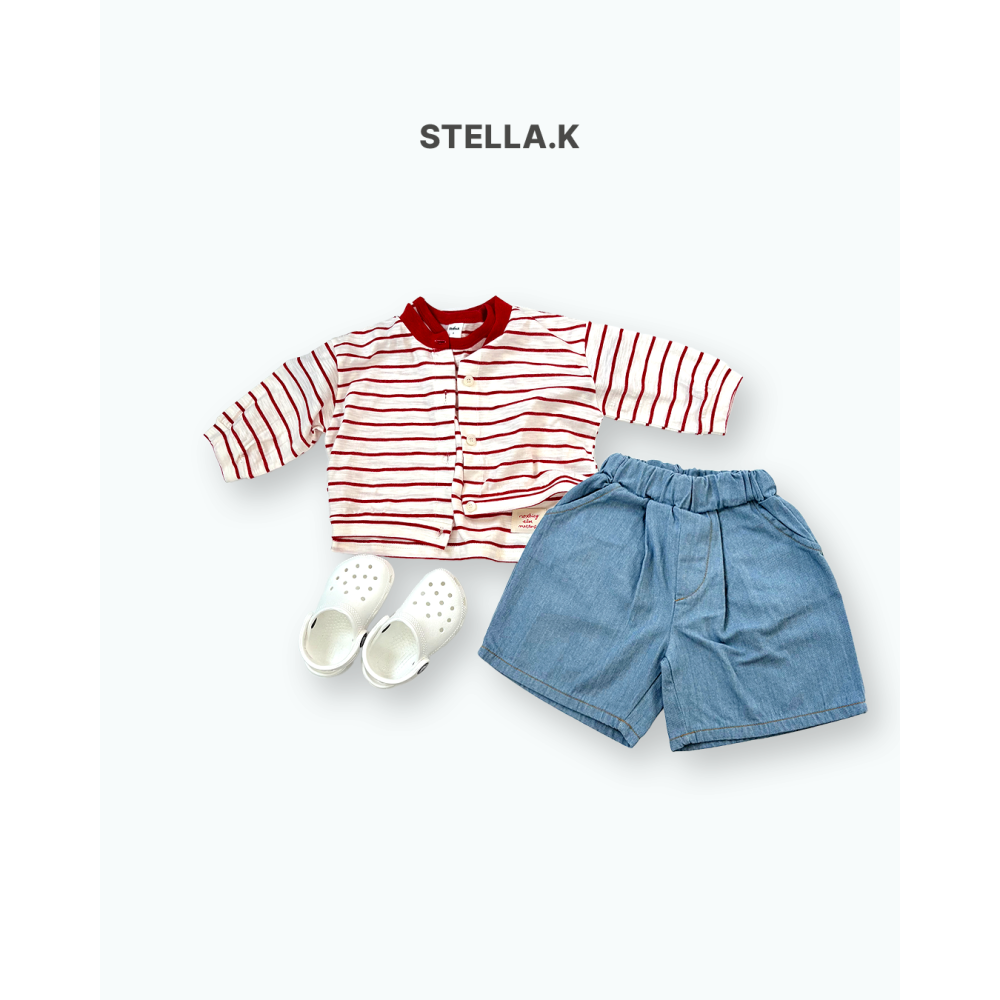 Stellak 開襟衫 스텔라앤케이 단가라숏가디건-細節圖7