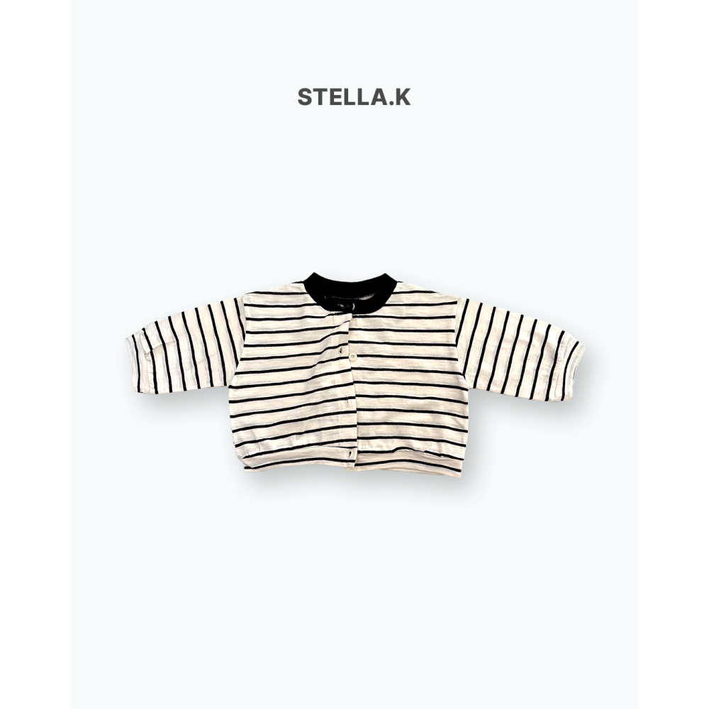 Stellak 開襟衫 스텔라앤케이 단가라숏가디건-細節圖9