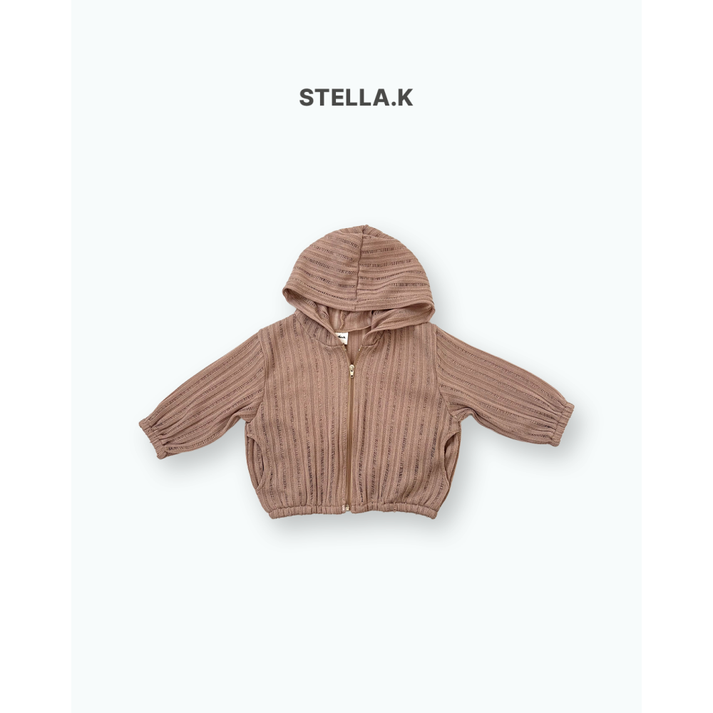 Stellak 外套 스텔라앤케이 니트후드점퍼-細節圖6