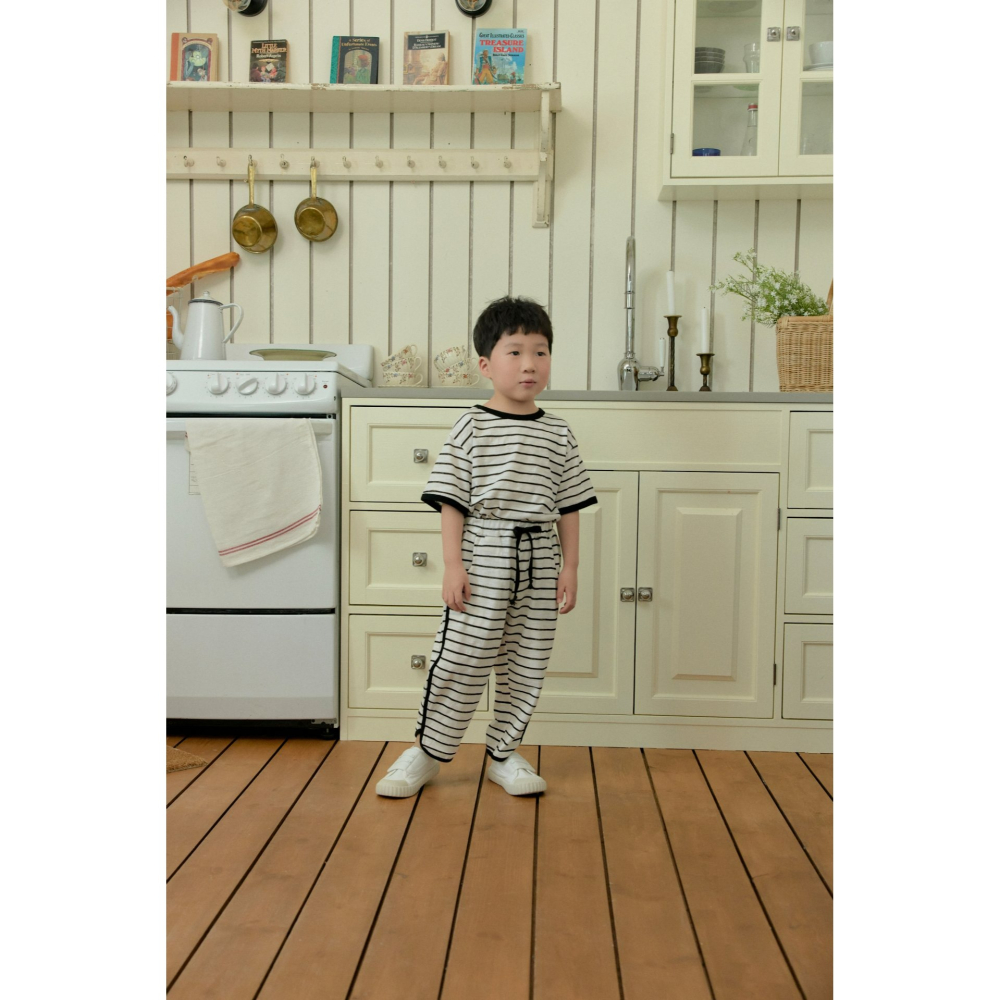 Stellak 褲子 스텔라앤케이 단가라9부팬츠-細節圖2