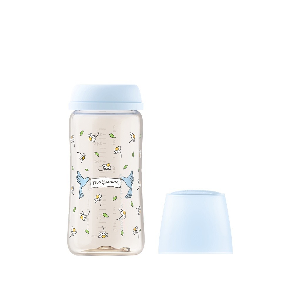 春季新品 Moyuum Blooming 春漾雛菊奶瓶(奶嘴頭另購)-細節圖5