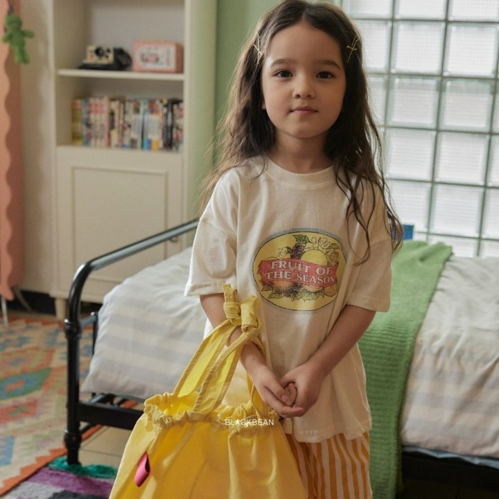 Blackbean 上衣 블랙빈 후르츠티-細節圖3