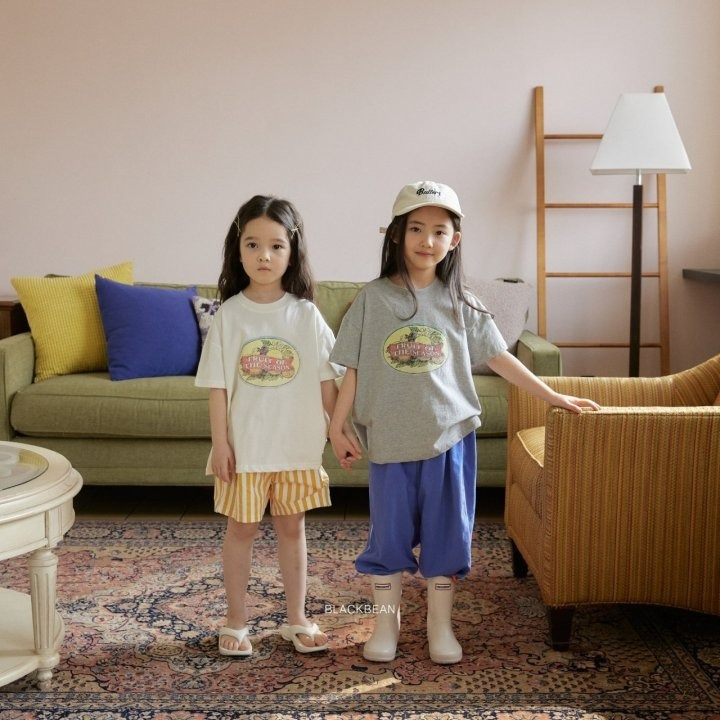 Blackbean 上衣 블랙빈 후르츠티-細節圖4