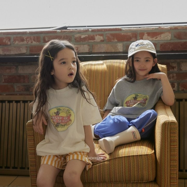 Blackbean 上衣 블랙빈 후르츠티-細節圖5