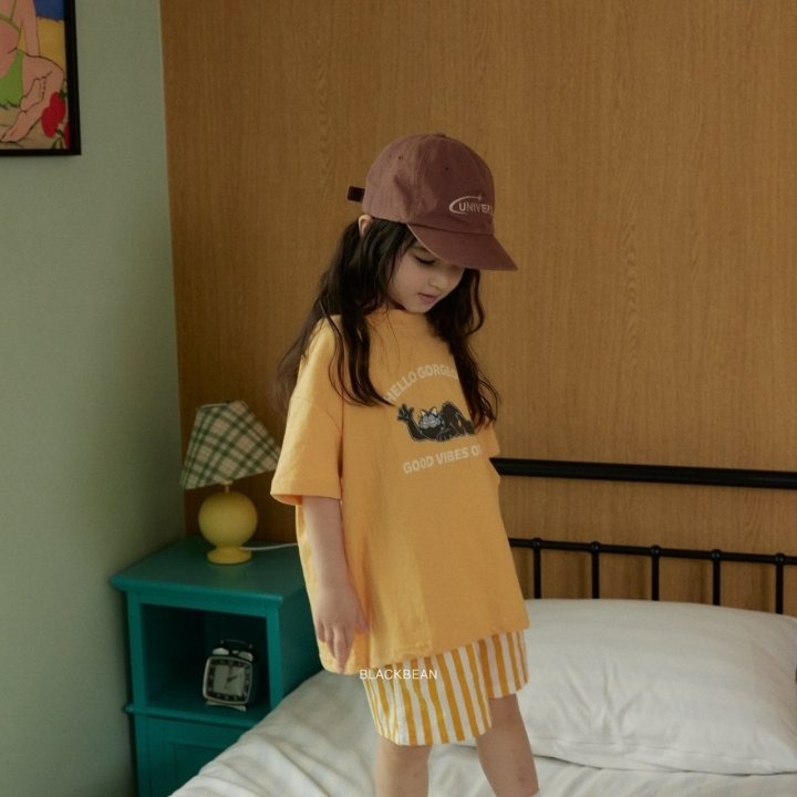 Blackbean 上衣 블랙빈 헬로우티-細節圖3