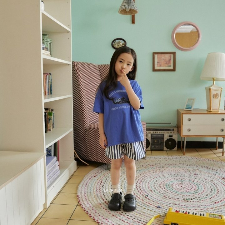 Blackbean 上衣 블랙빈 헬로우티-細節圖5