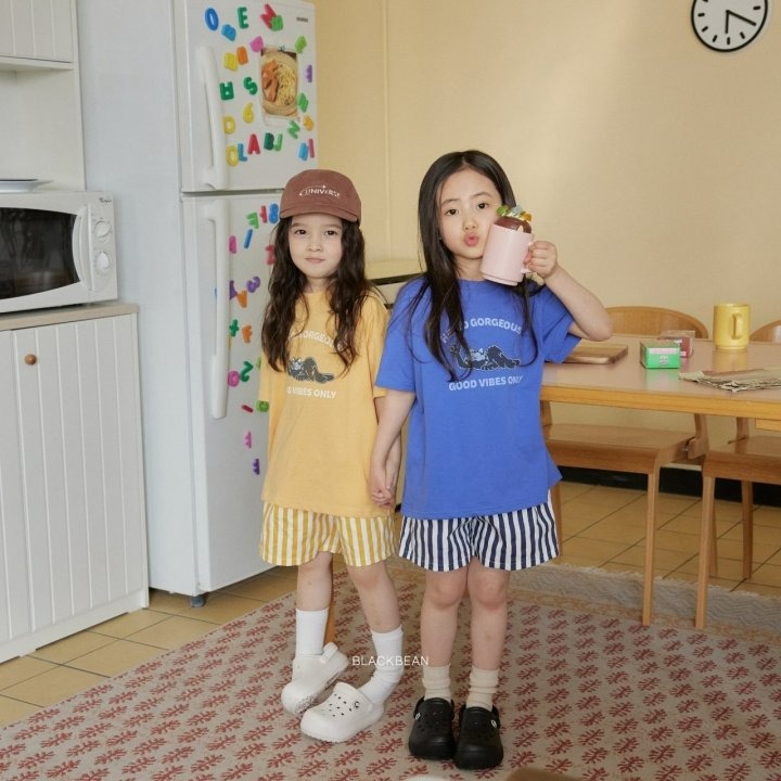 Blackbean 上衣 블랙빈 헬로우티-細節圖6